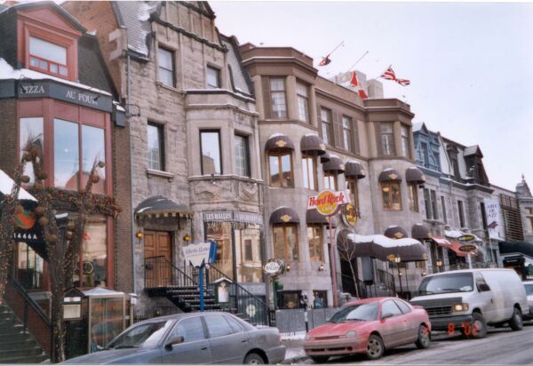   - Chrescent Street, Downtown Montreal